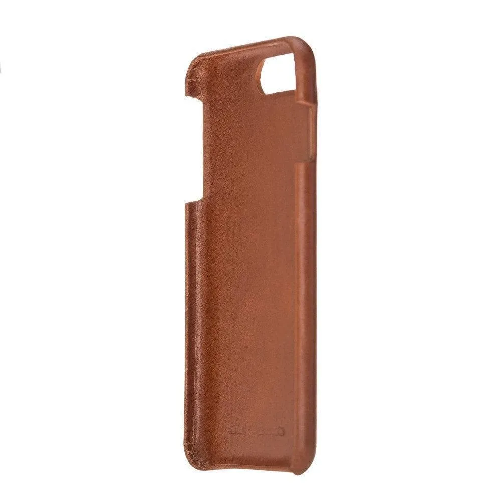Apple iPhone 7 Series Fully Covering Leather Back Cover Case