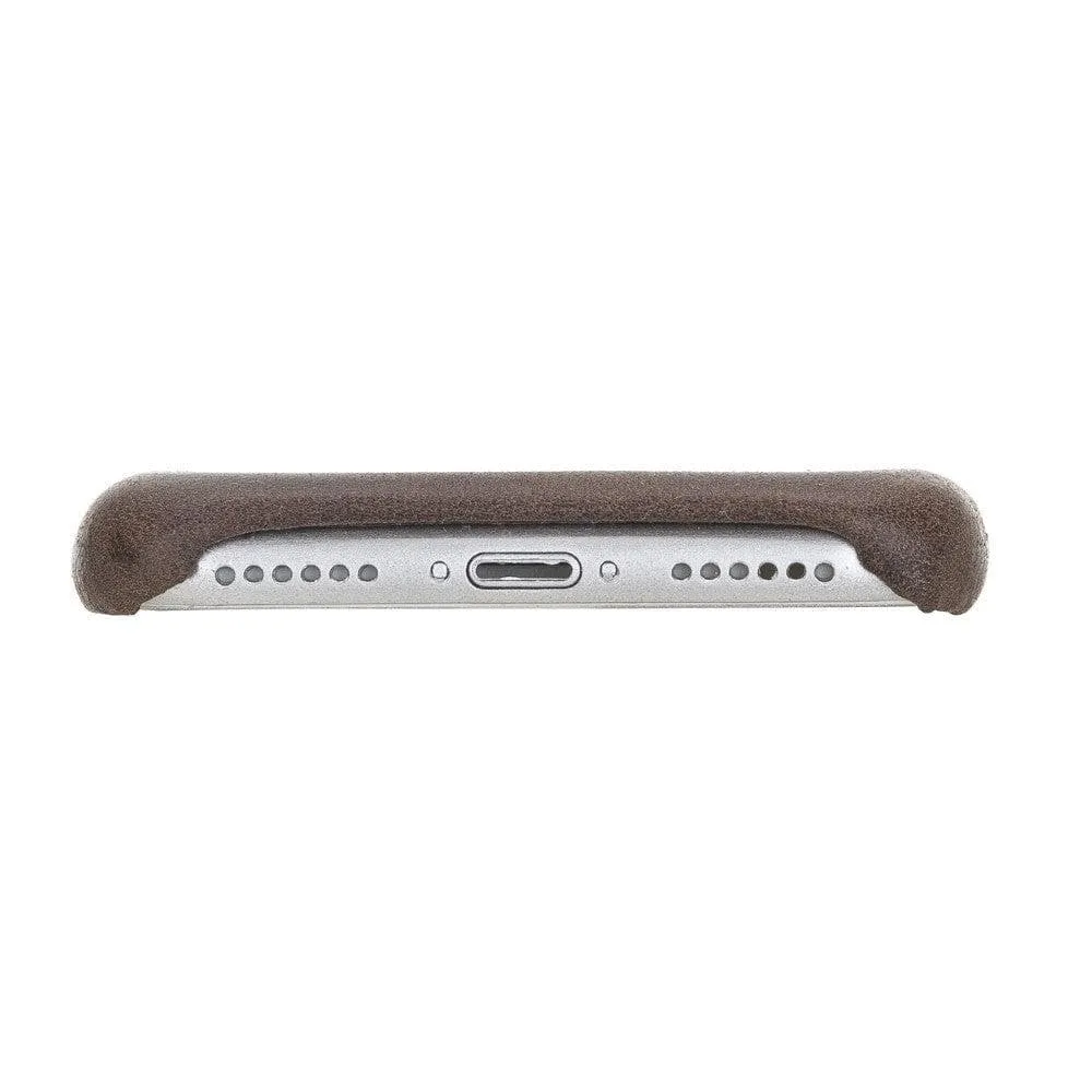 Apple iPhone 7 Series Fully Covering Leather Back Cover Case