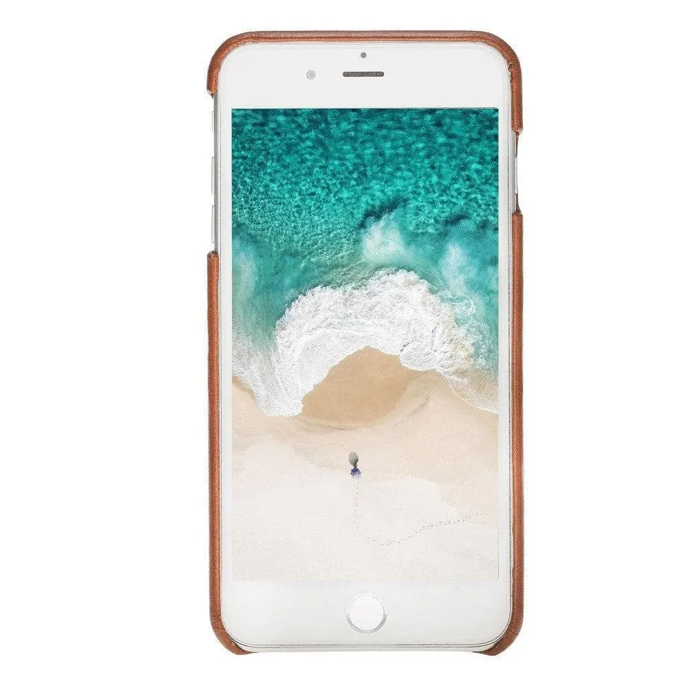 Apple iPhone 7 Series Fully Covering Leather Back Cover Case