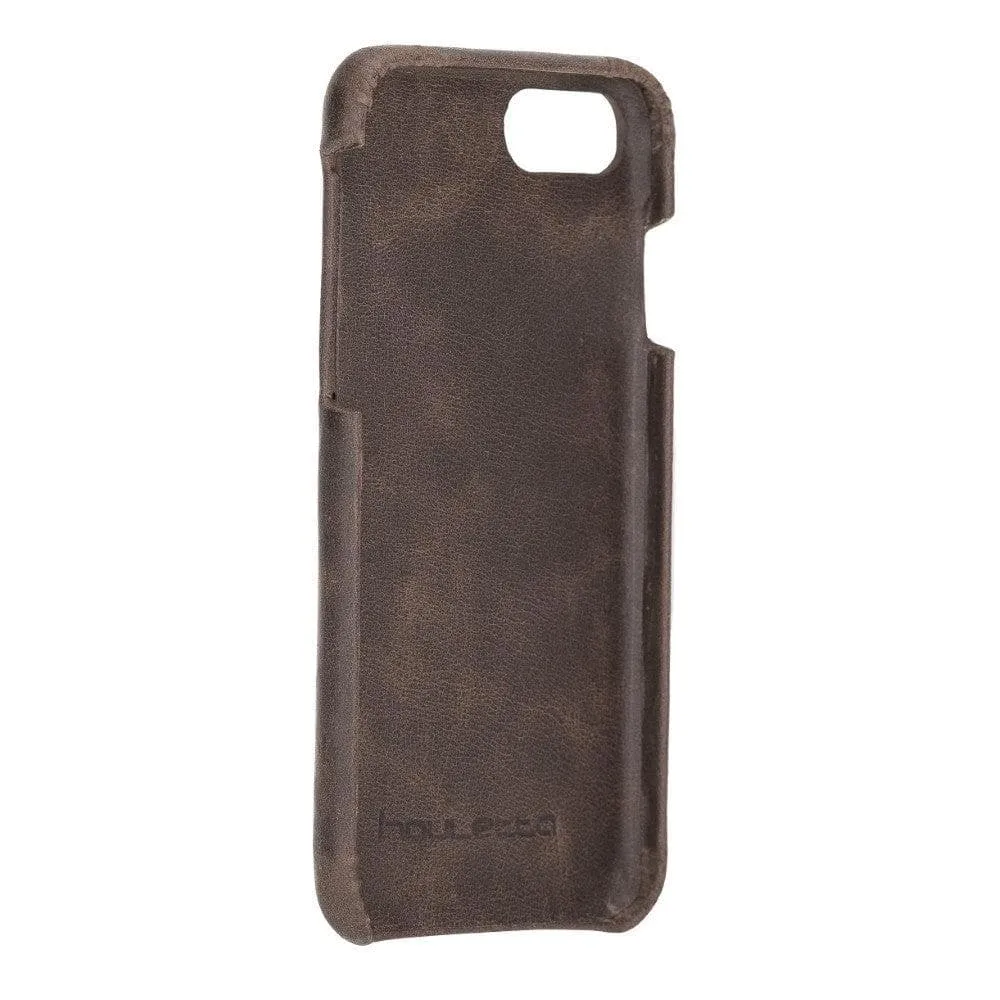 Apple iPhone 7 Series Fully Covering Leather Back Cover Case