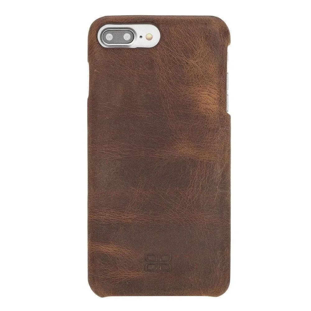 Apple iPhone 7 Series Fully Covering Leather Back Cover Case