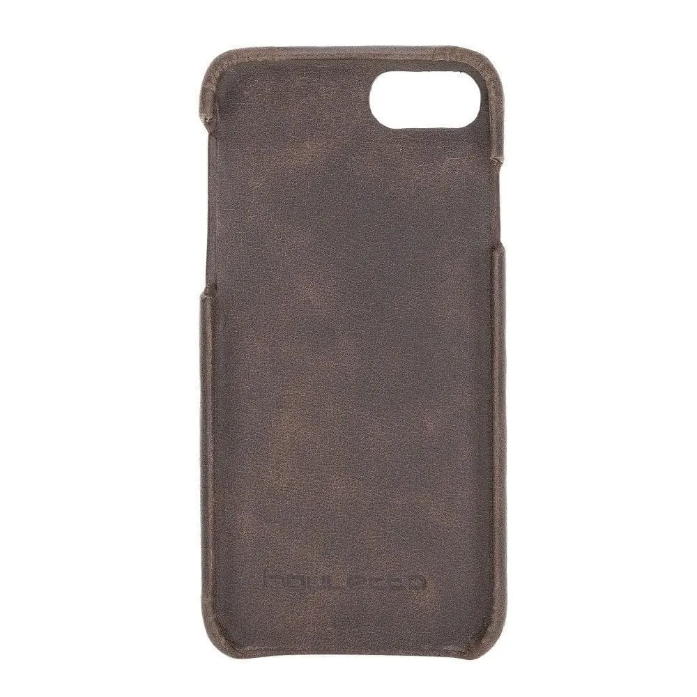 Apple iPhone 7 Series Fully Covering Leather Back Cover Case