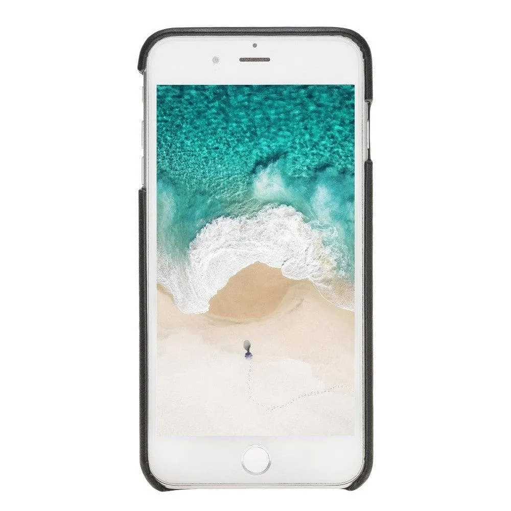 Apple iPhone 7 Series Fully Covering Leather Back Cover Case