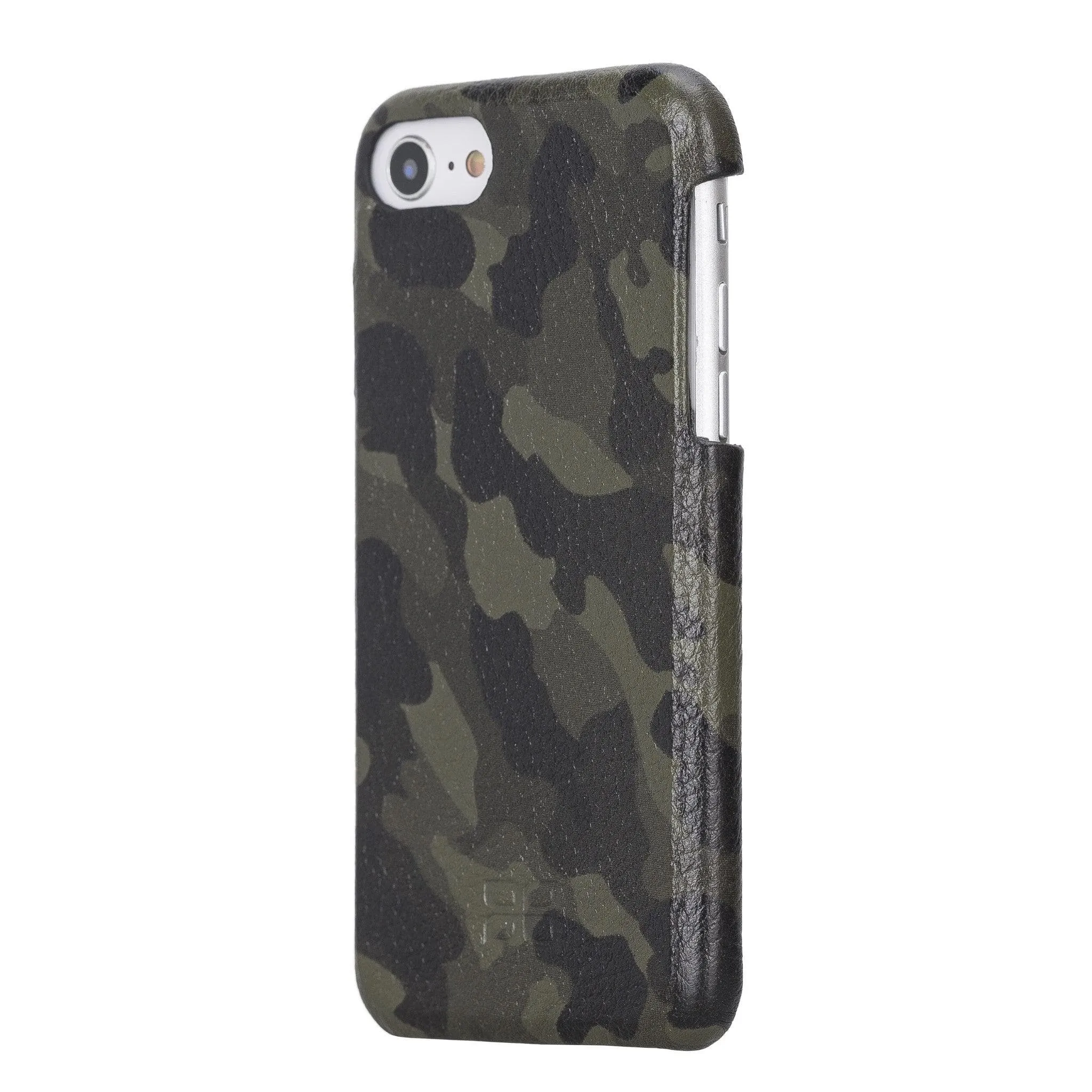 Apple iPhone 7 Series Fully Covering Leather Back Cover Case