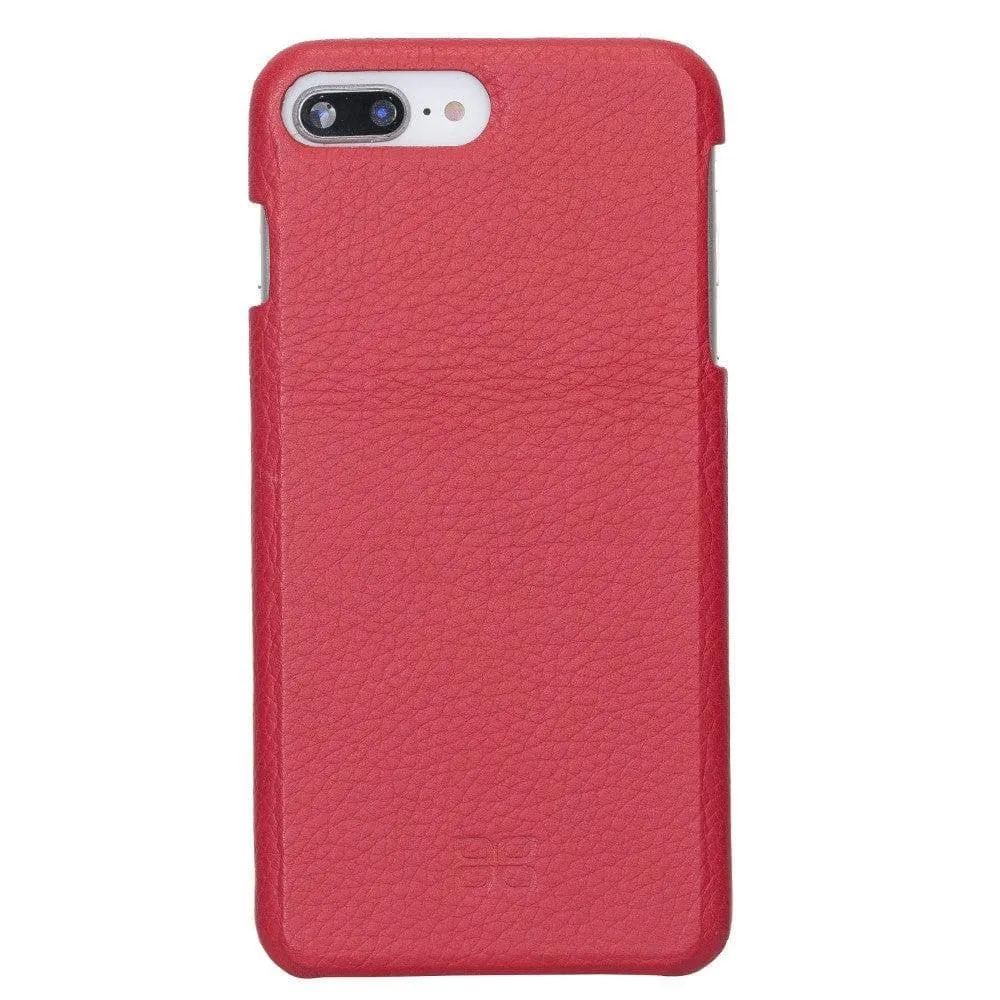 Apple iPhone 7 Series Fully Covering Leather Back Cover Case