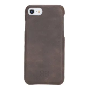 Apple iPhone 7 Series Fully Covering Leather Back Cover Case
