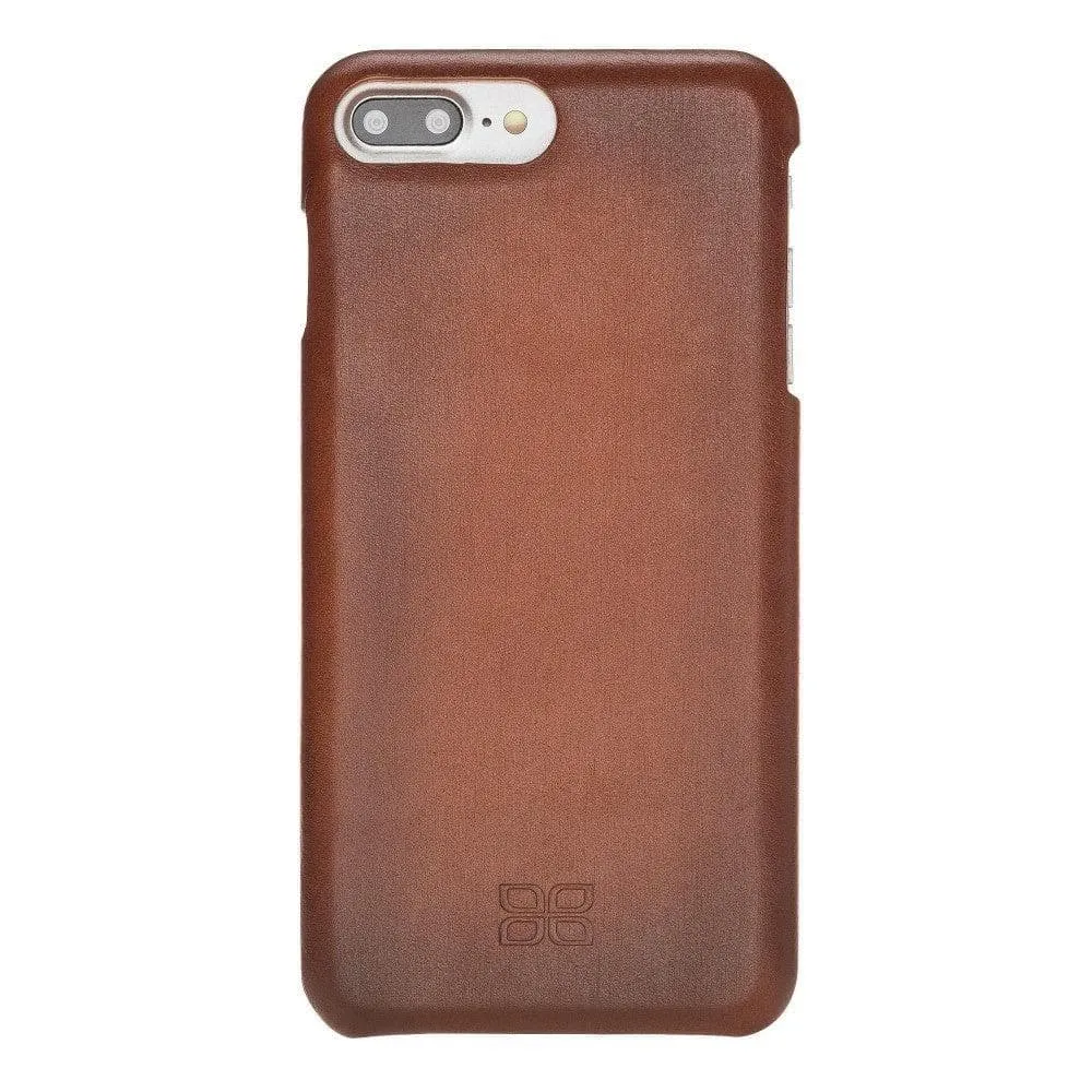 Apple iPhone 7 Series Fully Covering Leather Back Cover Case