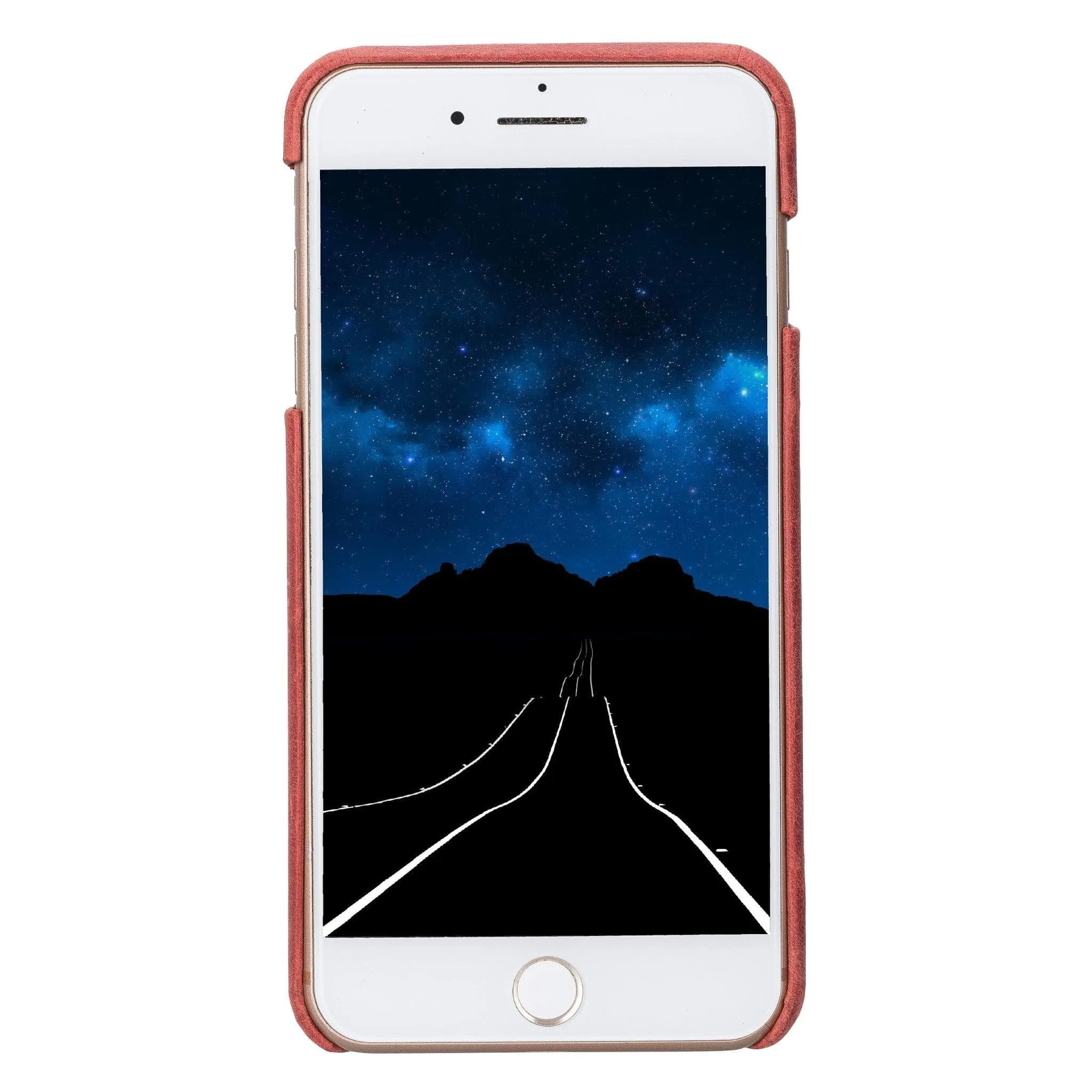 Apple iPhone 7 Series Fully Covering Leather Back Cover Case