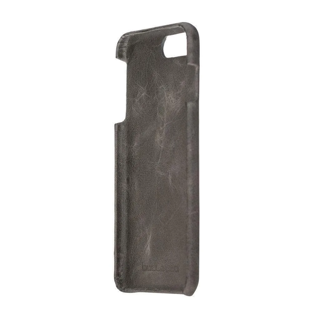 Apple iPhone 7 Series Fully Covering Leather Back Cover Case