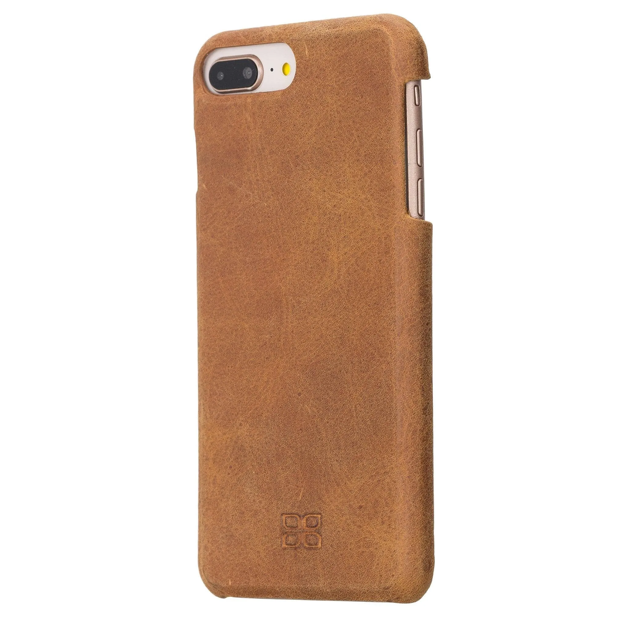 Apple iPhone 7 Series Fully Covering Leather Back Cover Case