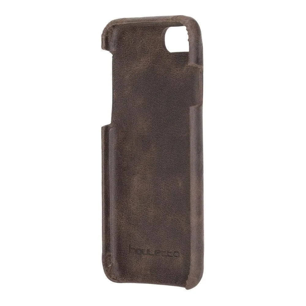 Apple iPhone 7 Series Fully Covering Leather Back Cover Case