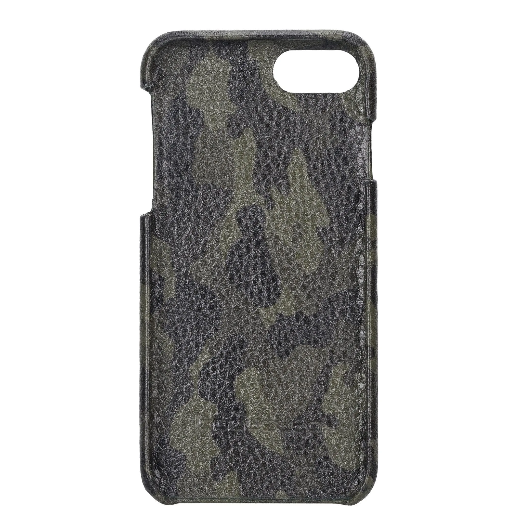 Apple iPhone 7 Series Fully Covering Leather Back Cover Case