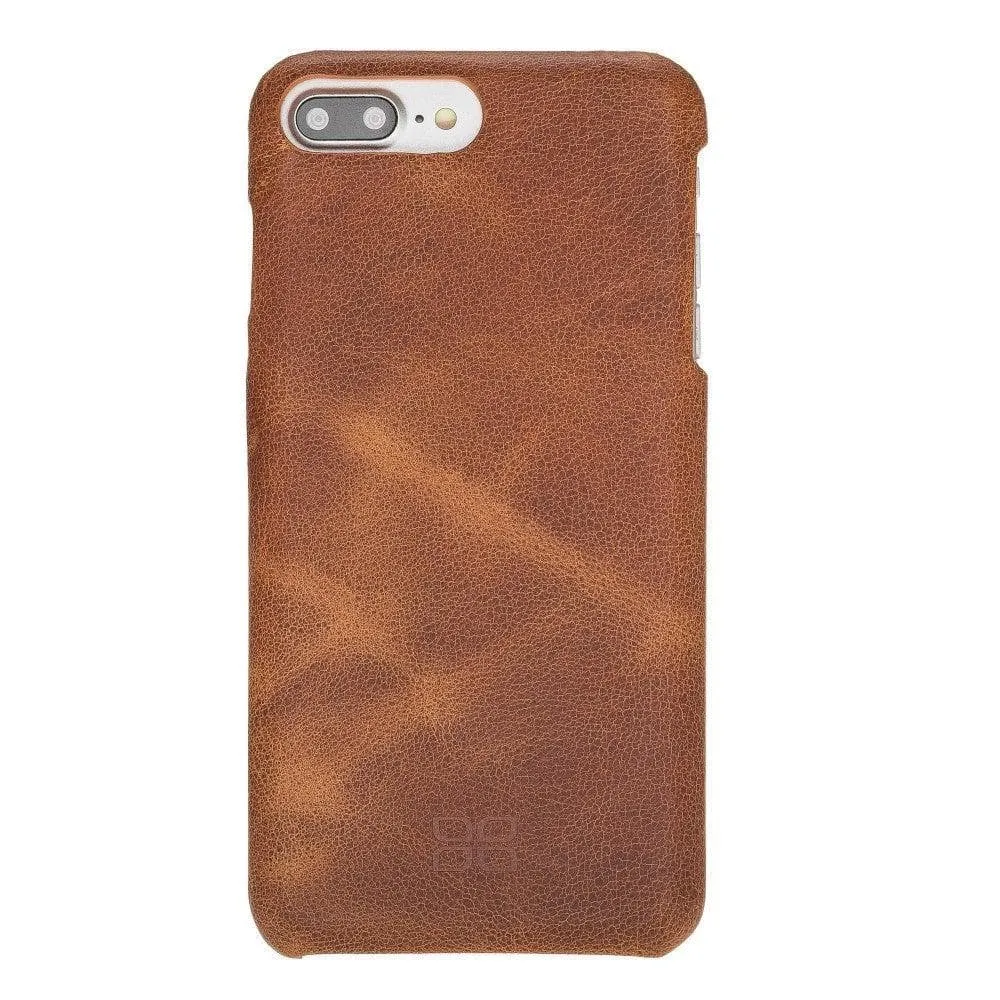 Apple iPhone 7 Series Fully Covering Leather Back Cover Case
