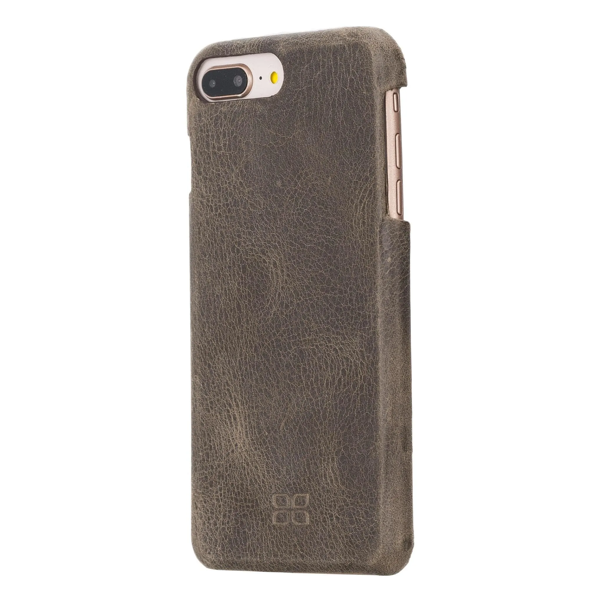 Apple iPhone 7 Series Fully Covering Leather Back Cover Case