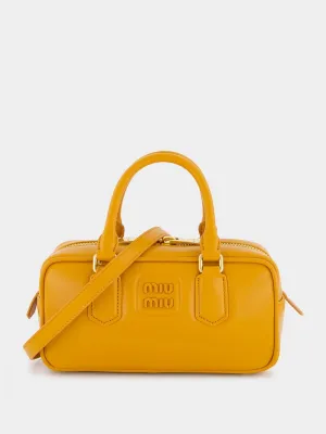 Arcadie Yellow Leather Bag