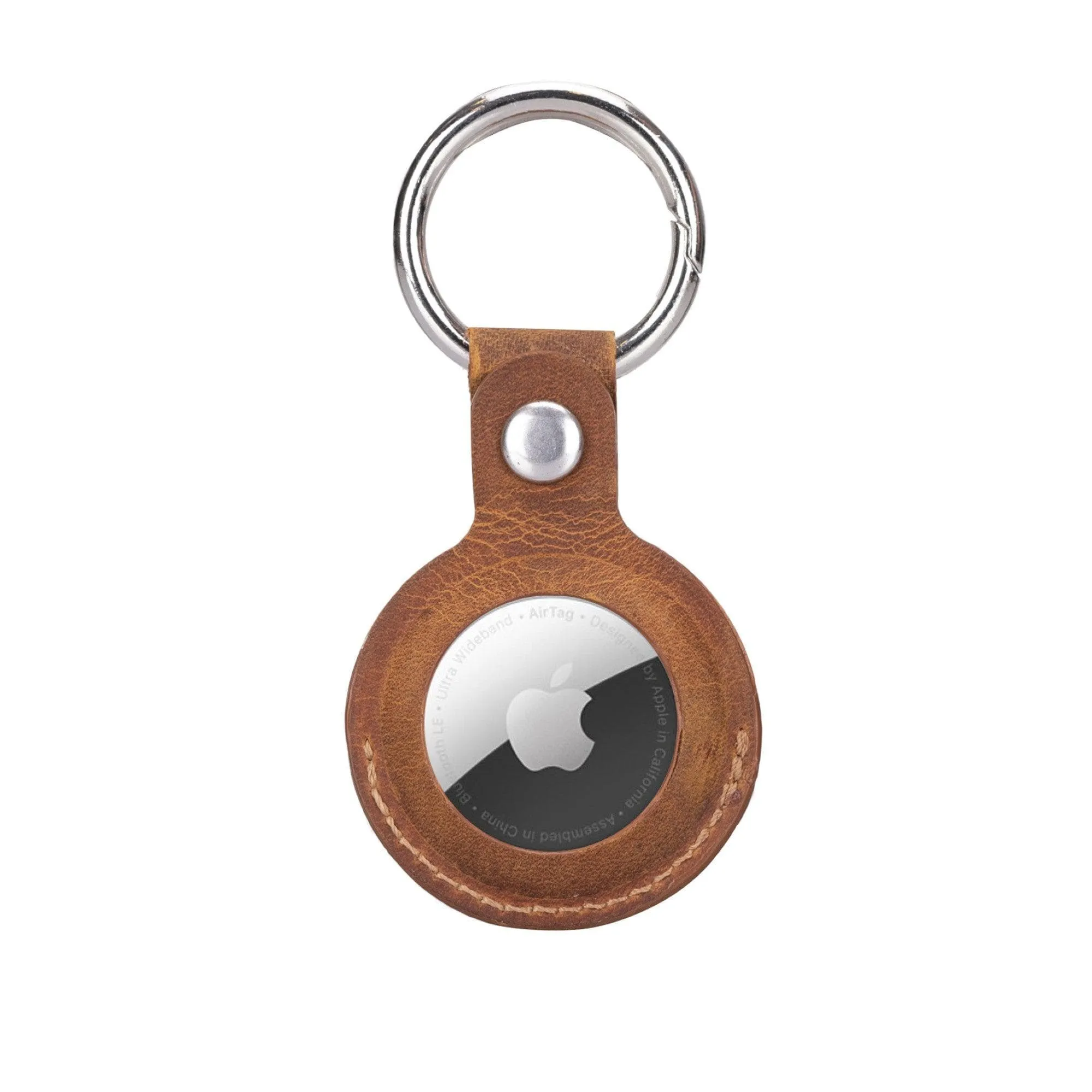 Arta Genuine Leather Keychain for Apple Airtag