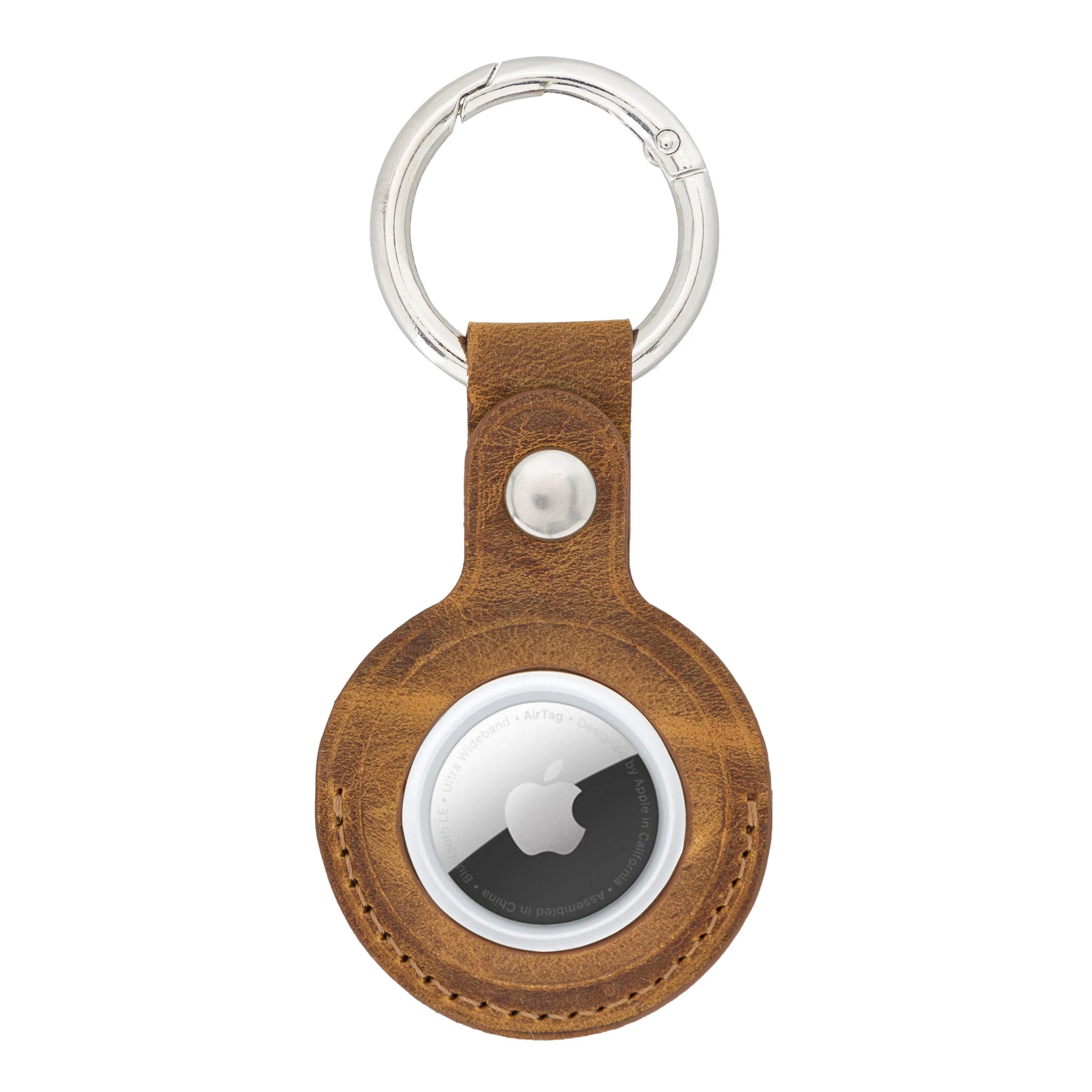 Arta Genuine Leather Keychain for Apple Airtag