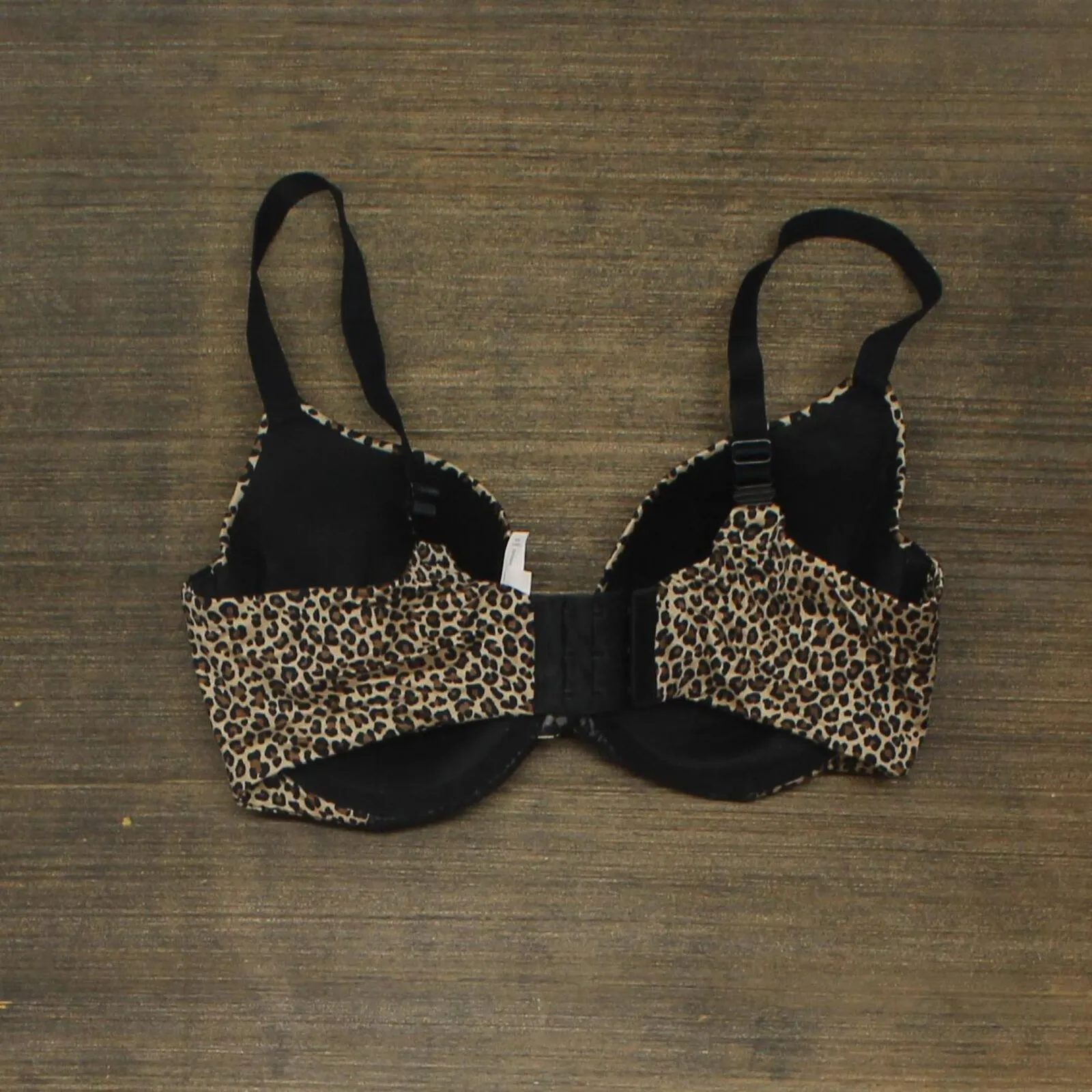 Auden Womens Underwired T-Shirt Bra 1645fc388433b1 Animal Print Brown 36DD
