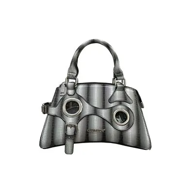 Ayla Faux Leather Snake Skin Gradient Irregular Design Handbag