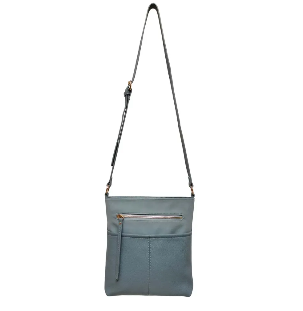 Baby Blue Messenger Bag