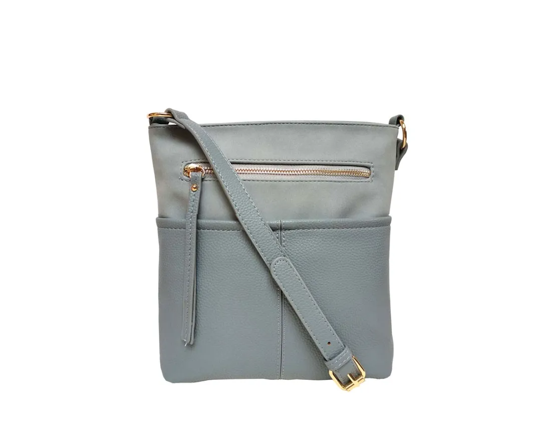 Baby Blue Messenger Bag