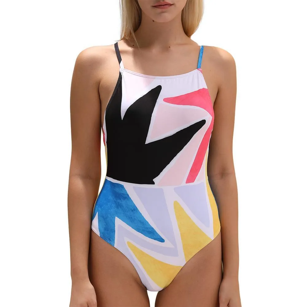 Backless One Piece Beachwear