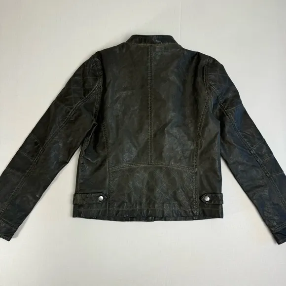 Bagatelle “Leather” moto jacket size L bikercore