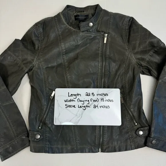 Bagatelle “Leather” moto jacket size L bikercore