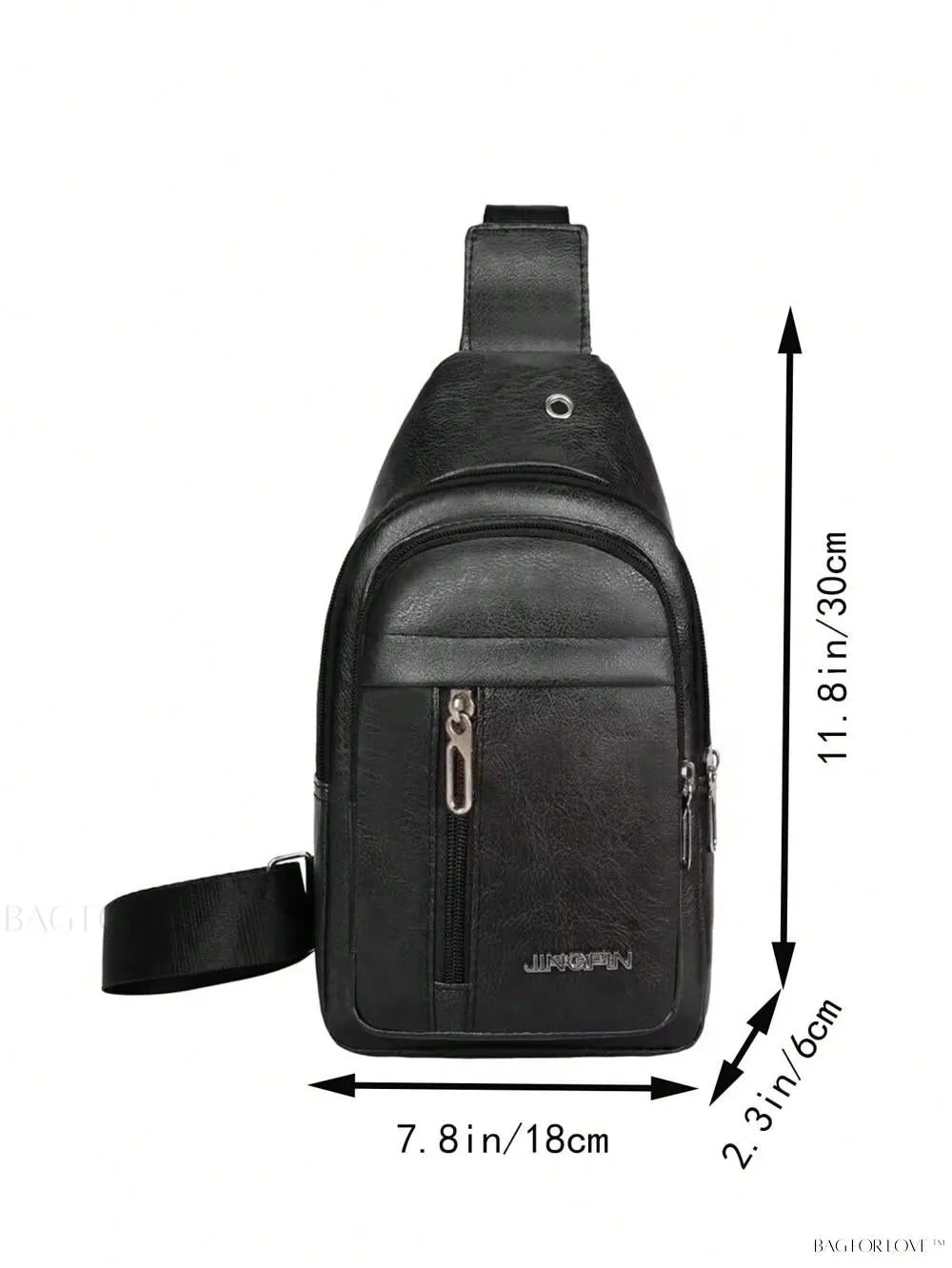 BagForLove - Essential Travel Backpack with Shoulder Strap and Crossbody Option