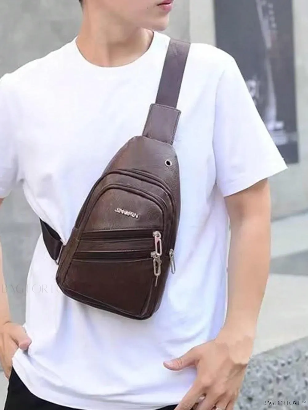 BagForLove - Essential Travel Backpack with Shoulder Strap and Crossbody Option