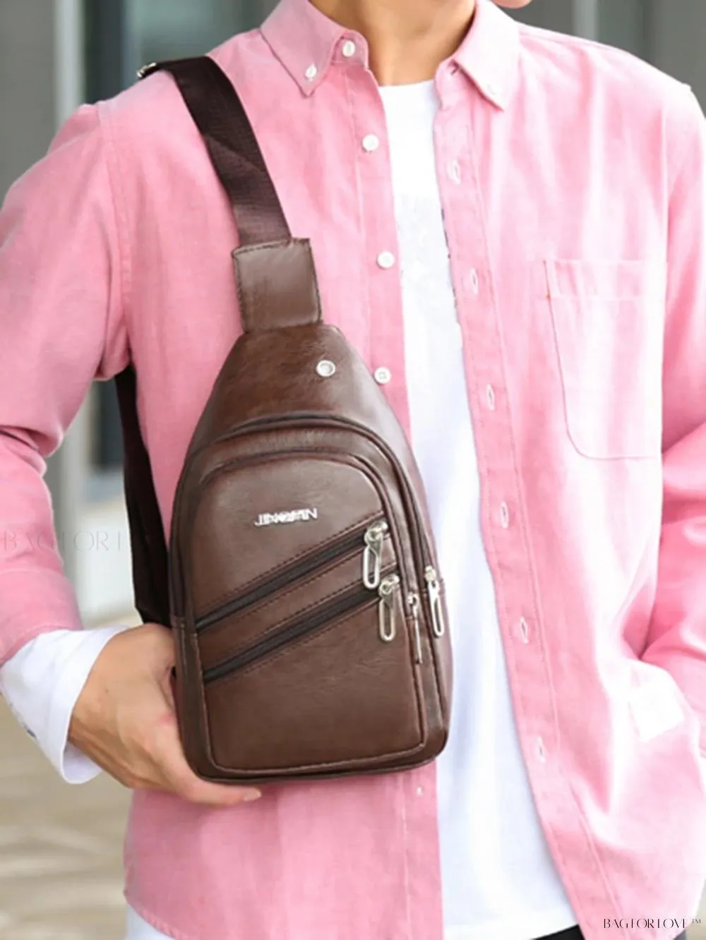 BagForLove - Essential Travel Backpack with Shoulder Strap and Crossbody Option