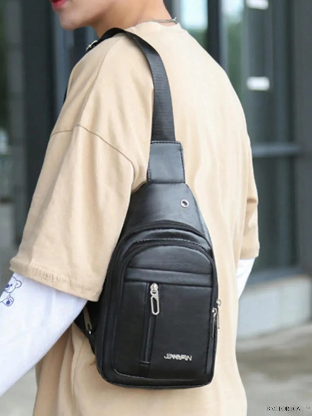 BagForLove - Essential Travel Backpack with Shoulder Strap and Crossbody Option