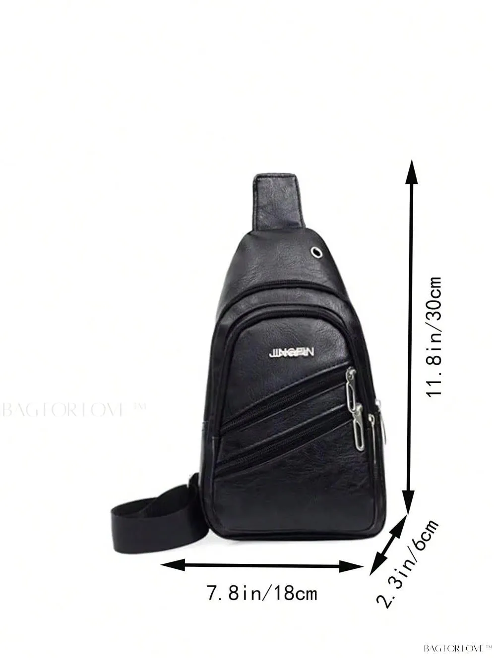 BagForLove - Essential Travel Backpack with Shoulder Strap and Crossbody Option