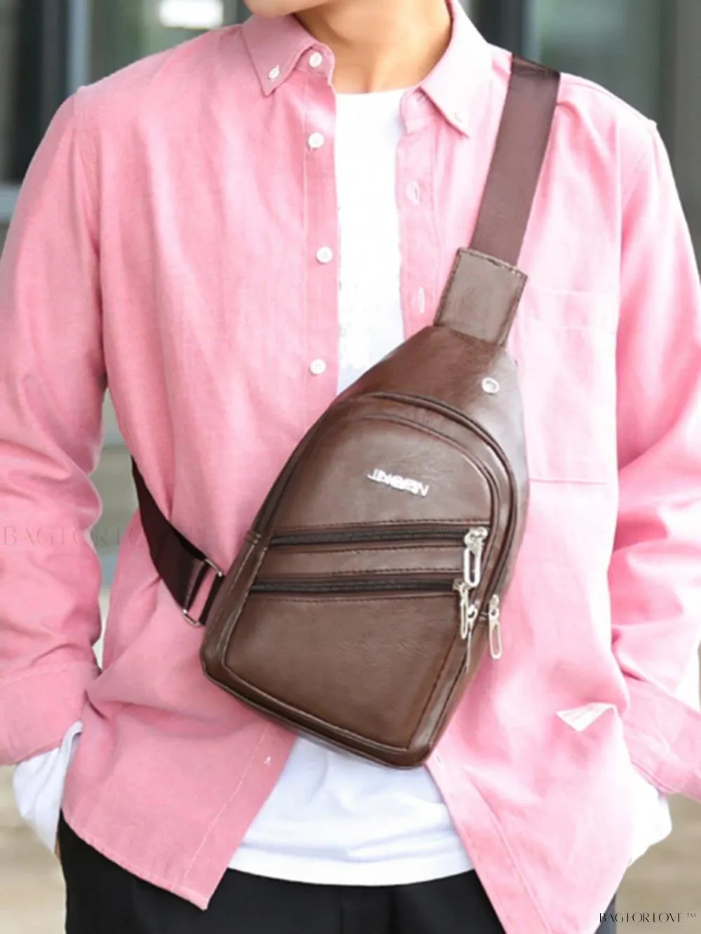 BagForLove - Essential Travel Backpack with Shoulder Strap and Crossbody Option