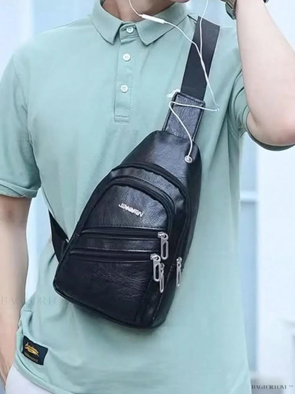 BagForLove - Essential Travel Backpack with Shoulder Strap and Crossbody Option