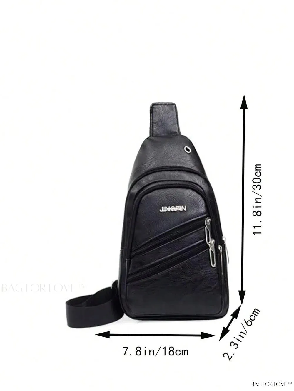 BagForLove - Essential Travel Backpack with Shoulder Strap and Crossbody Option