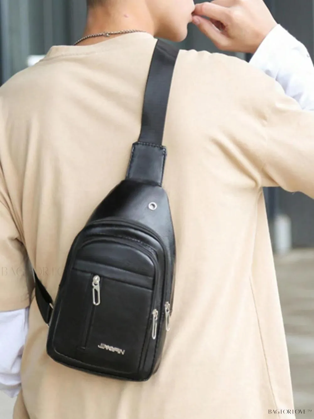 BagForLove - Essential Travel Backpack with Shoulder Strap and Crossbody Option