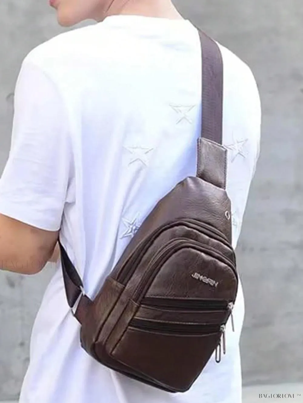 BagForLove - Essential Travel Backpack with Shoulder Strap and Crossbody Option