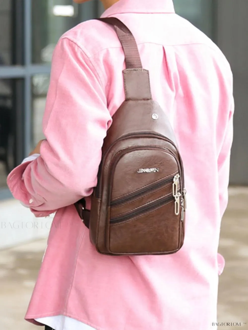 BagForLove - Essential Travel Backpack with Shoulder Strap and Crossbody Option