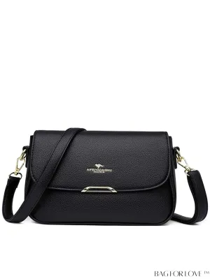 BagForLove - Stylish Vintage Womens Leather Tote: Spacious & Versatile Handbag with Crossbody Option