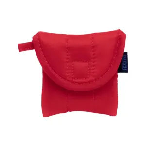 Baggu Puffy Earbuds Case, Candy Apple