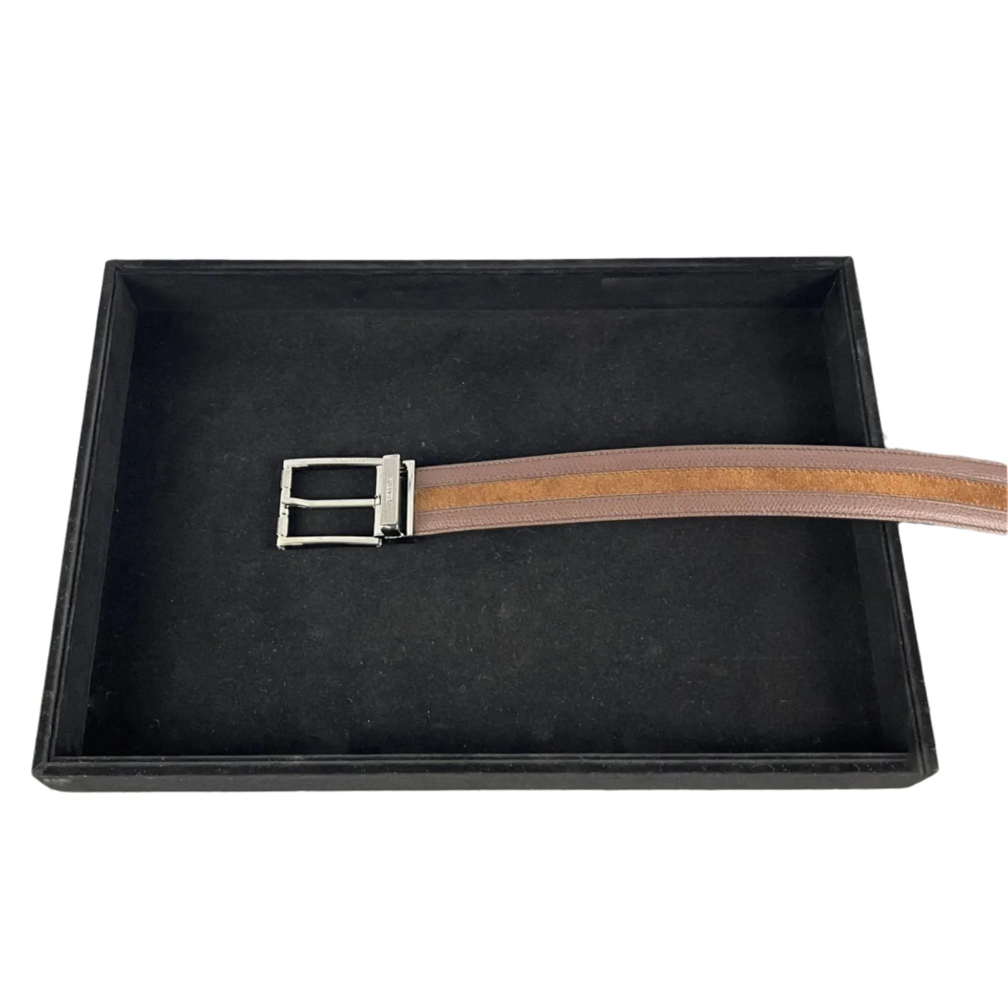 Bally Astor Mid Brown Leather Belt
