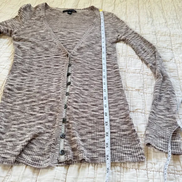 Banana Republic Long Ribbed Cardigan • Size: S