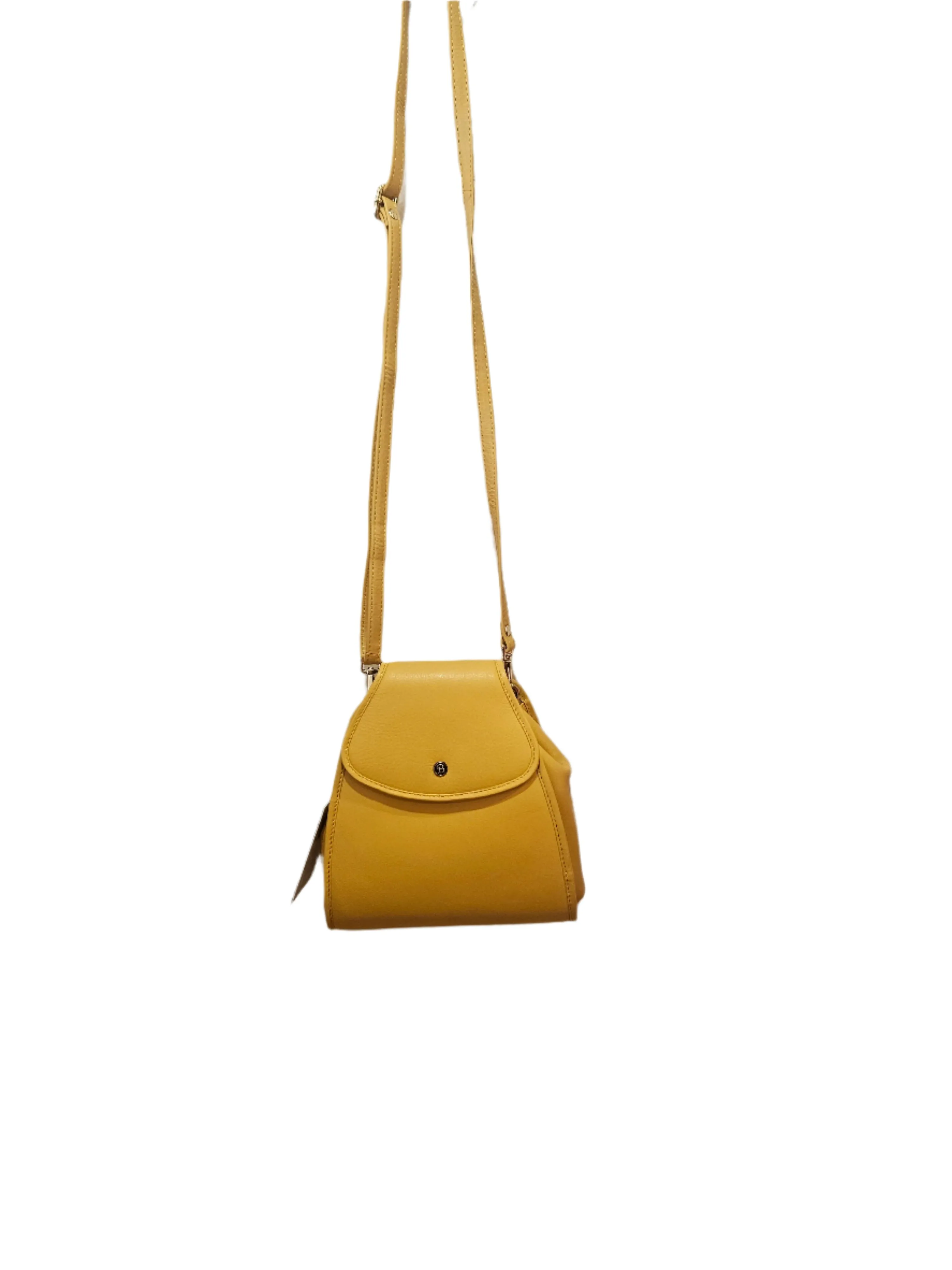 Baron & Buxton Yellow leather Bag