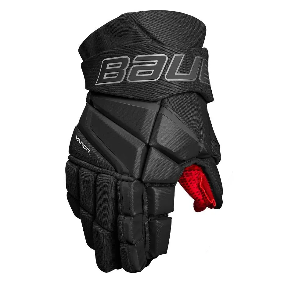 Bauer Vapor 3X Intermediate  Hockey Gloves - Black