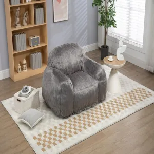 Bean Bag Chair Lazy Long Hair Sofa Bean Adult Teen High Density oam