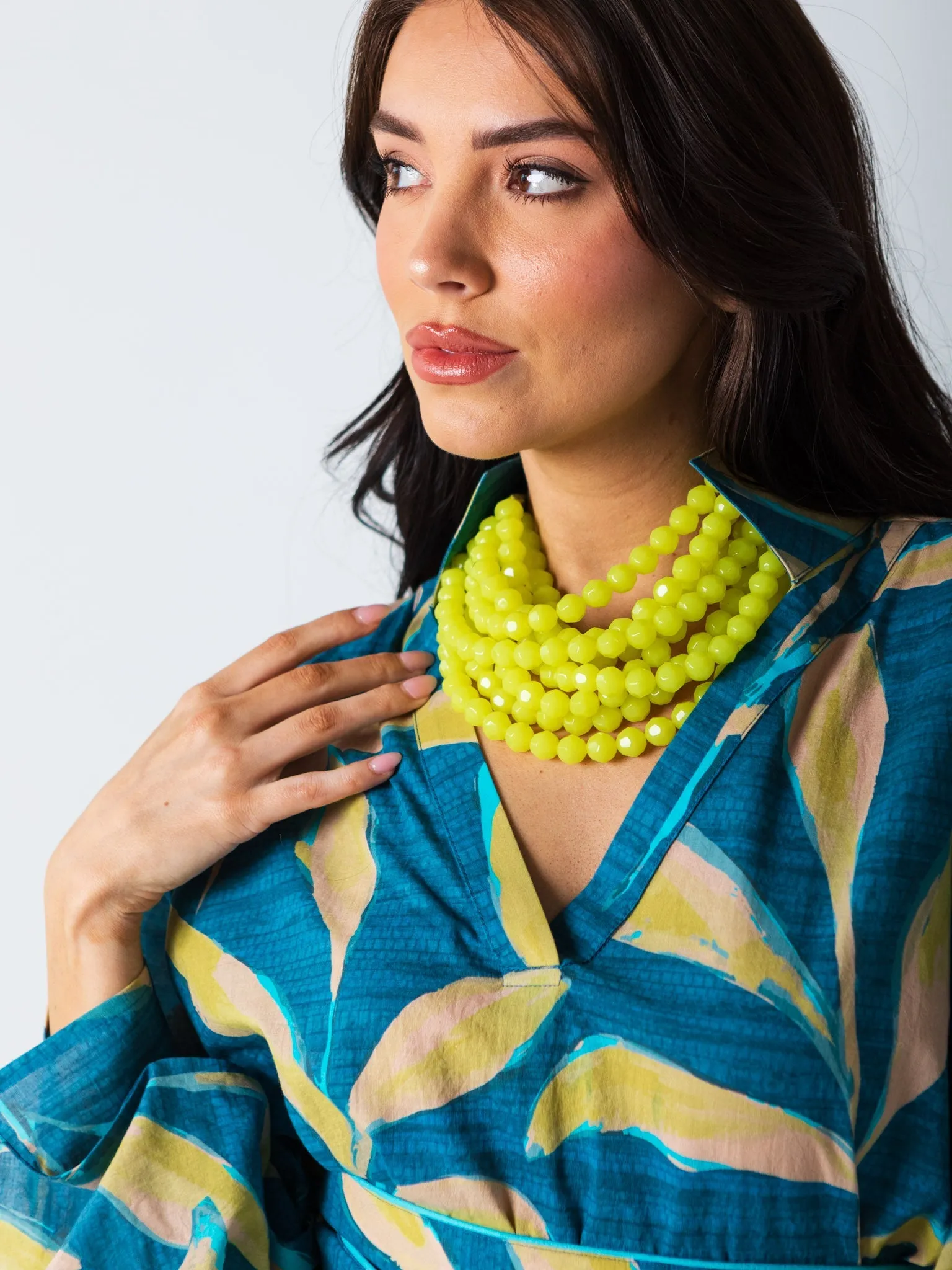Bella Chartreuse Necklace