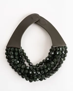 bella necklace - olive