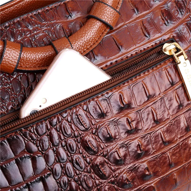 Bellara | Classic Croc Vintage Versatile Bag