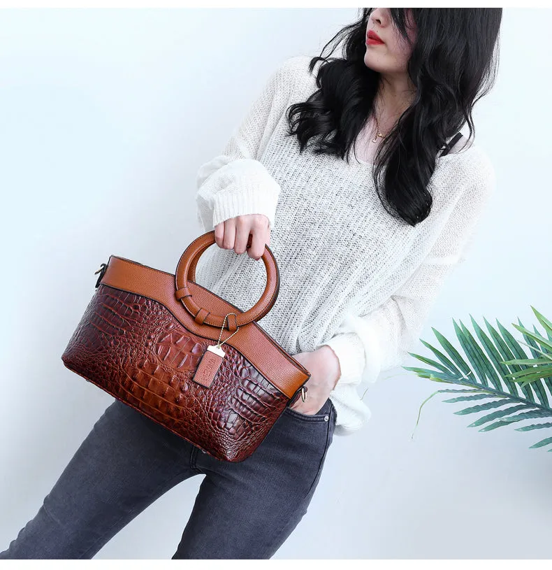 Bellara | Classic Croc Vintage Versatile Bag